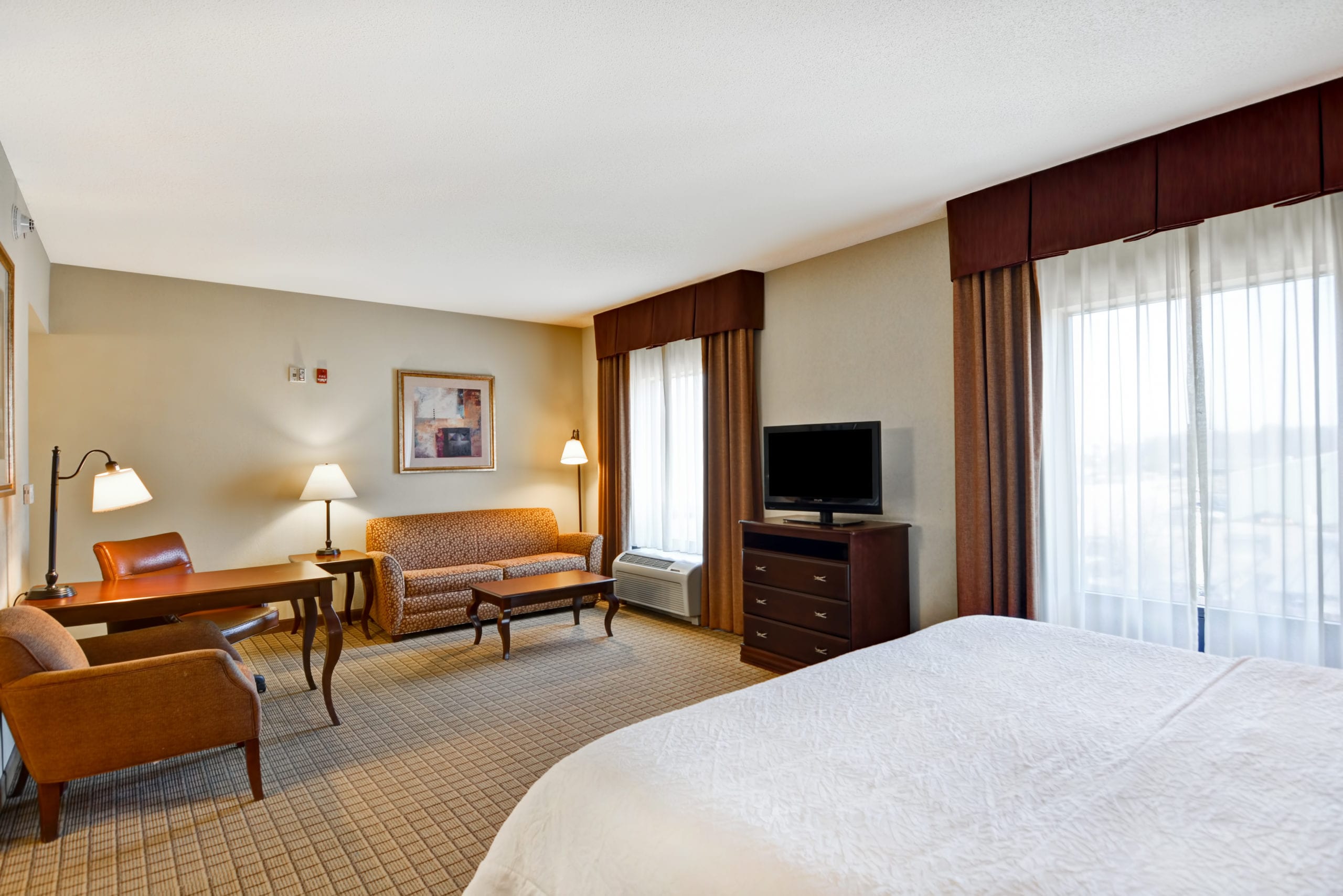 Hampton Inn & Suites Peoria King Suite